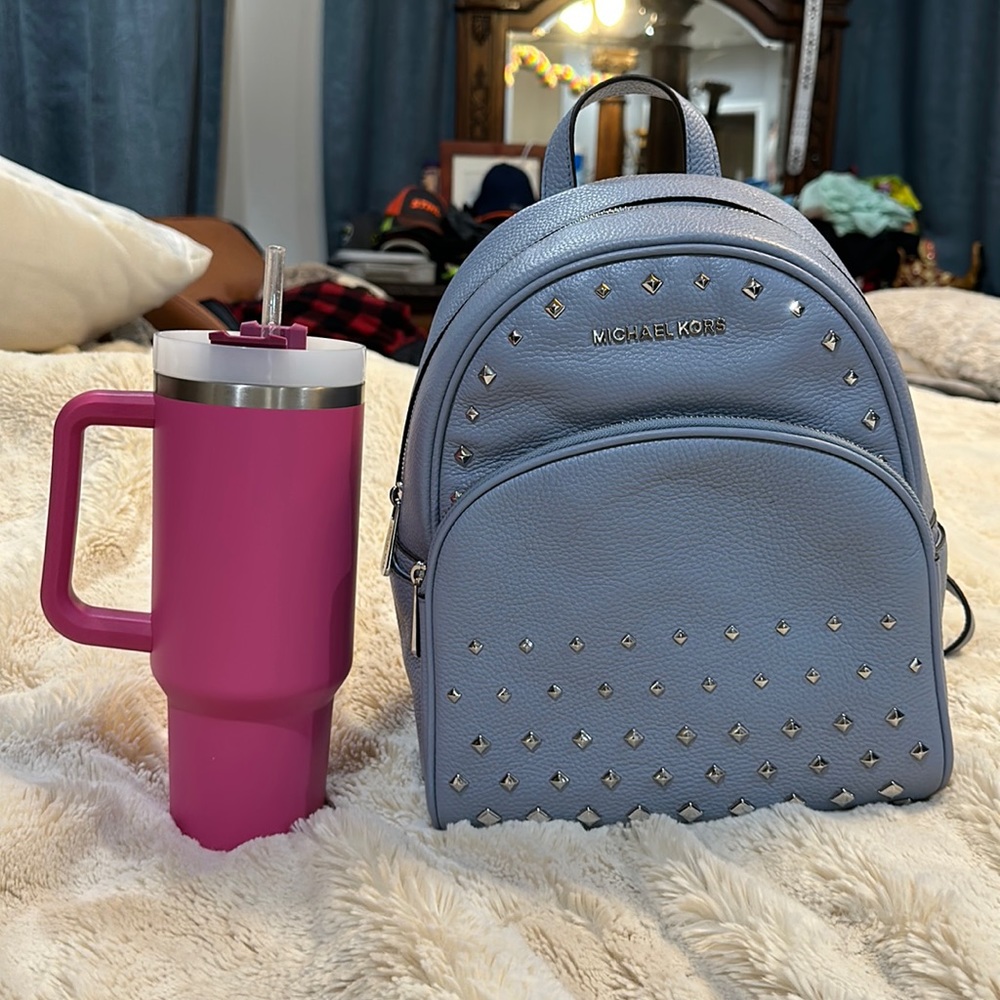 New with tags Michael Kors studded backpack.